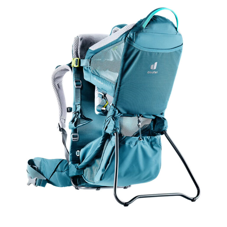 DEUTER Kid Comfort Active SL damskie – denim – Nosidełko turystyczne dziecięce