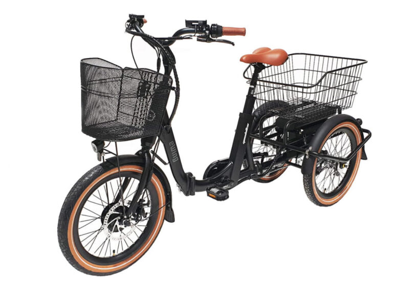 Rower trójkołowy elektryczny składany eWing, 250 Wh